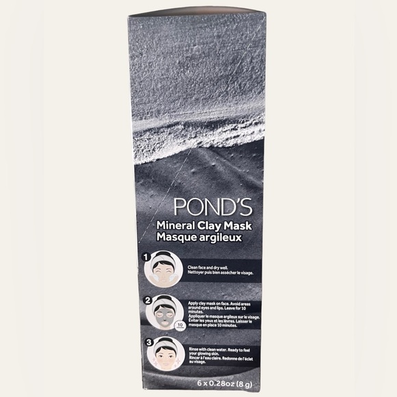 Pond's Pure Detox Mineral Clay Mask - 6pcs x 0.28oz/8g - Picture 3 of 7